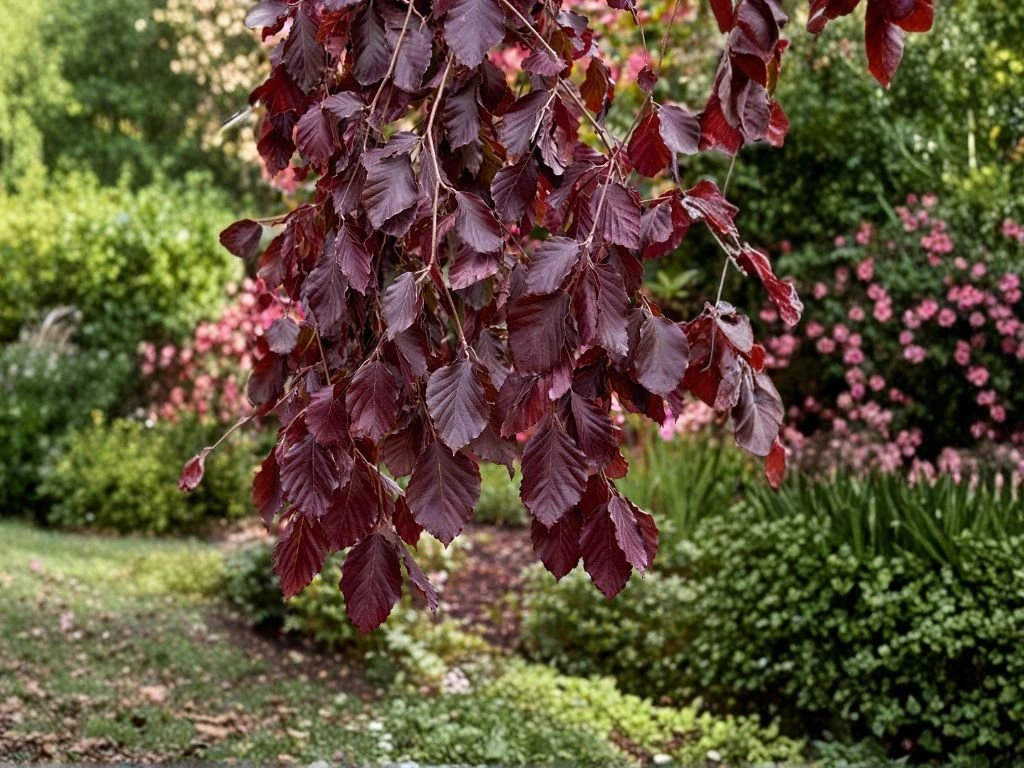 Buk lesní Purple Fountain, výška 200–250 cm, květináč 25 l