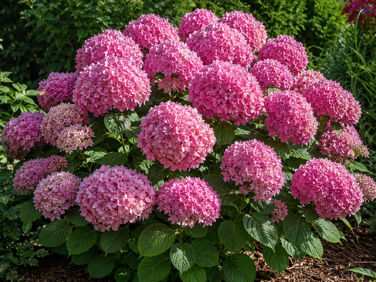 Hortenzie stromkovitá Candybelle Bubblegum, výška 20–40 cm, květináč 2 l
