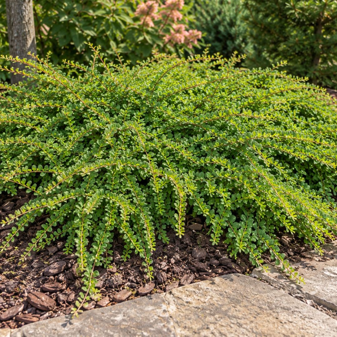 Dřišťál Thunbergův Green Carpet, výška 15–30 cm, květináč 9 cm