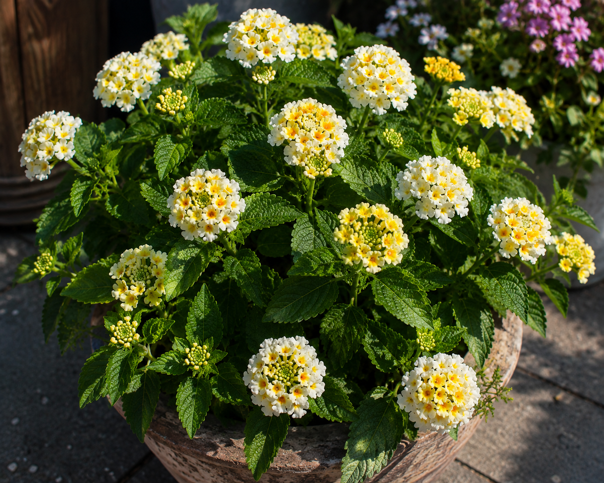 Lantana Lantropics White, květináč 12 cm