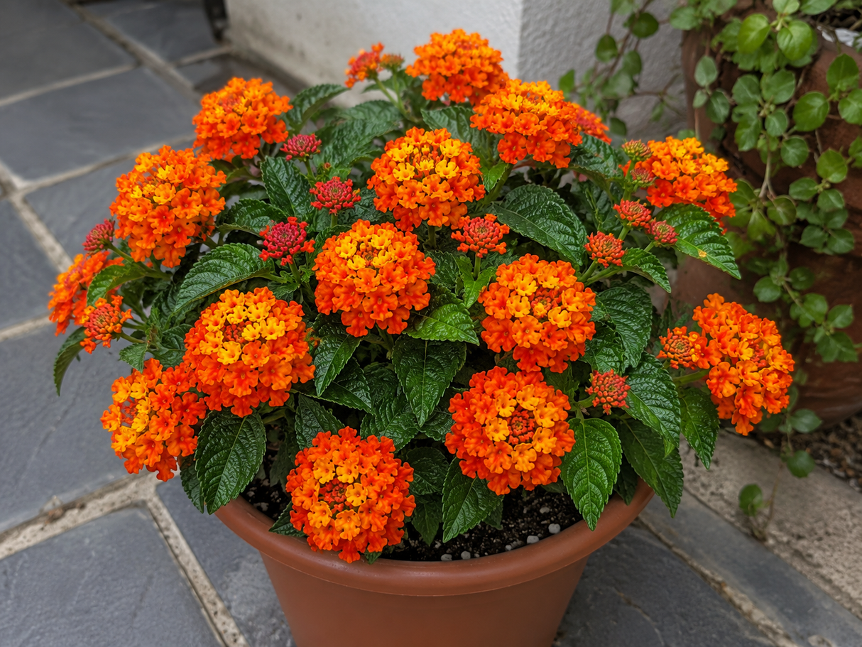 Lantana Lantropics Orange, květináč 12 cm