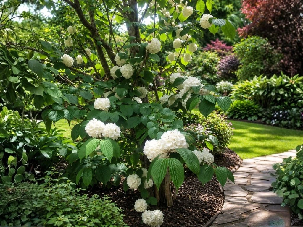 Kalina japonská Grandiflorum, výška 20–40 cm, květináč 2 l